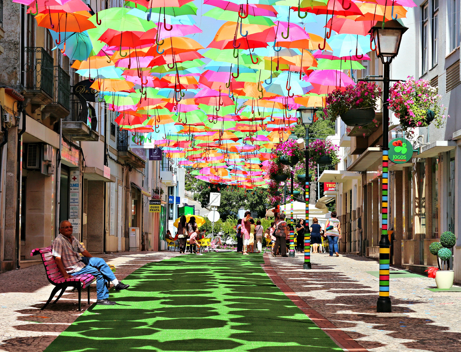Umbrella Sky - Art Installation