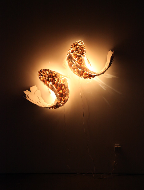 The Fish Lamps by Frank Gehry