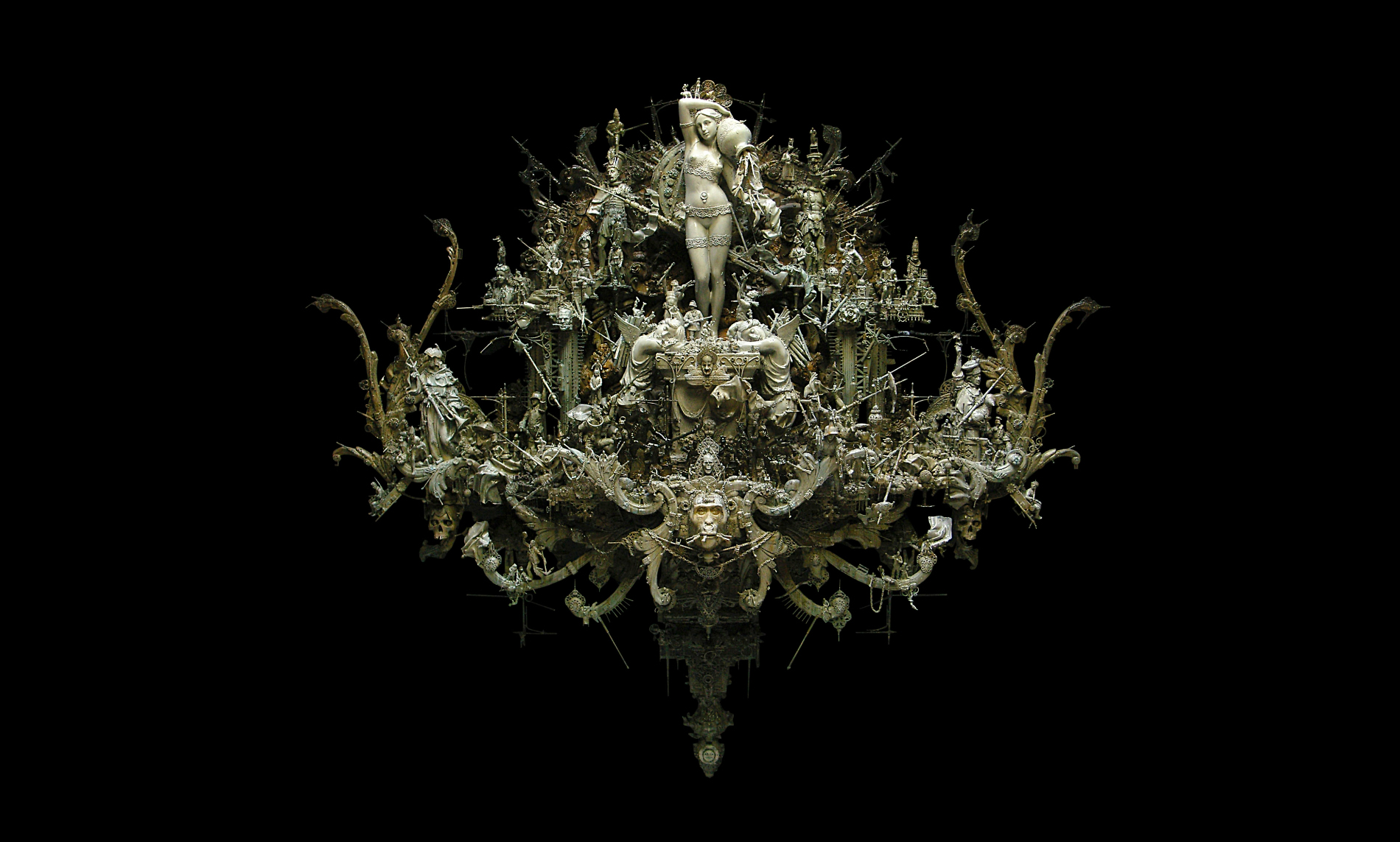 Sculpture by Kris Kuksi