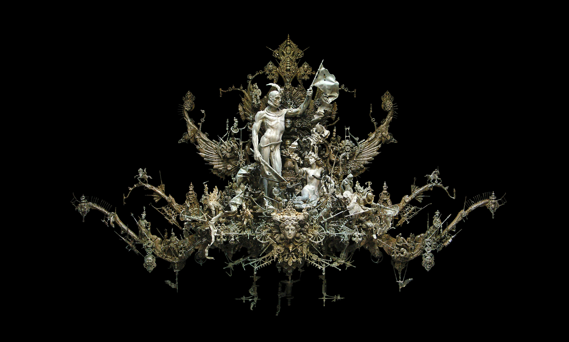 Sculpture by Kris Kuksi
