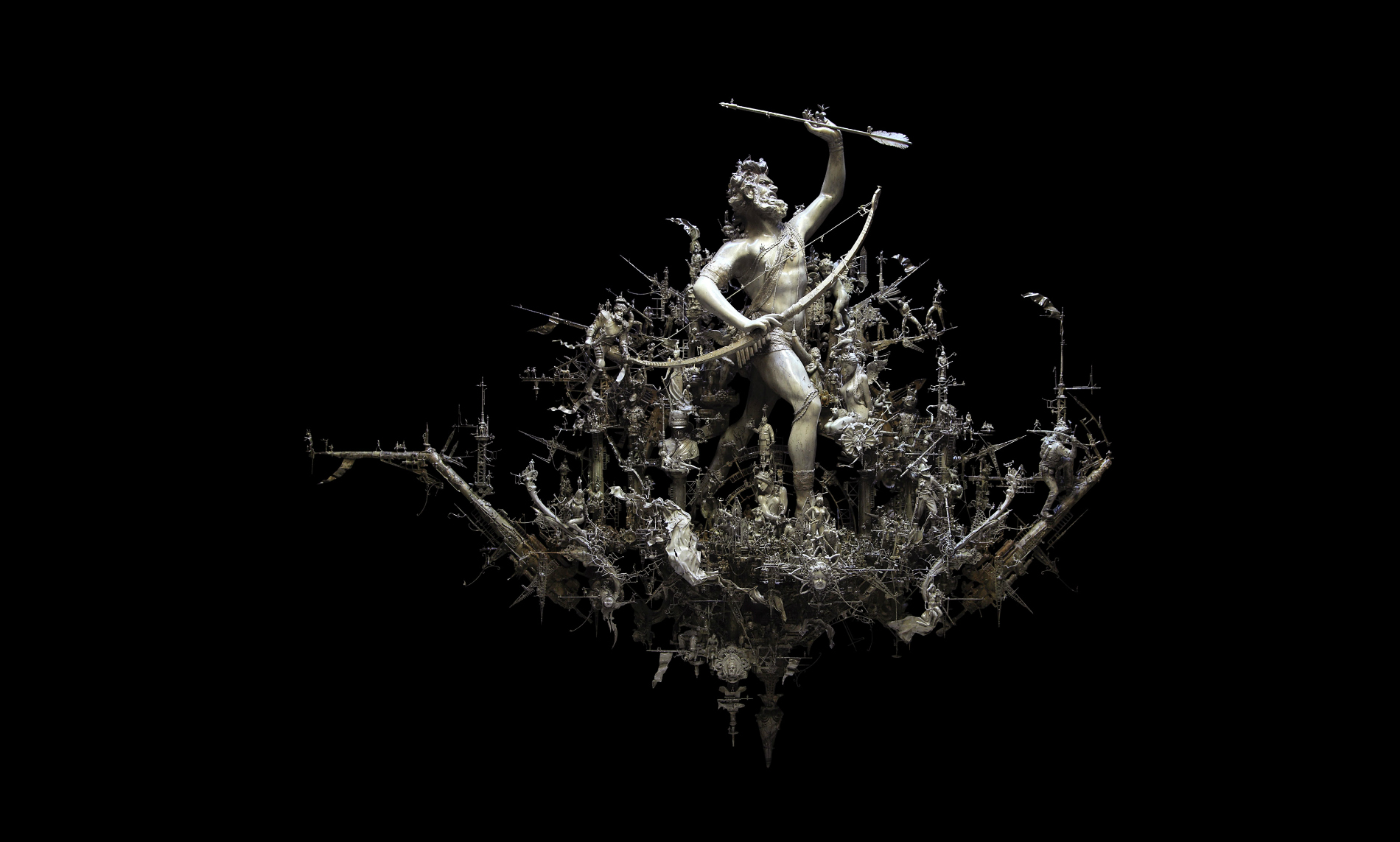 Sculpture by Kris Kuksi