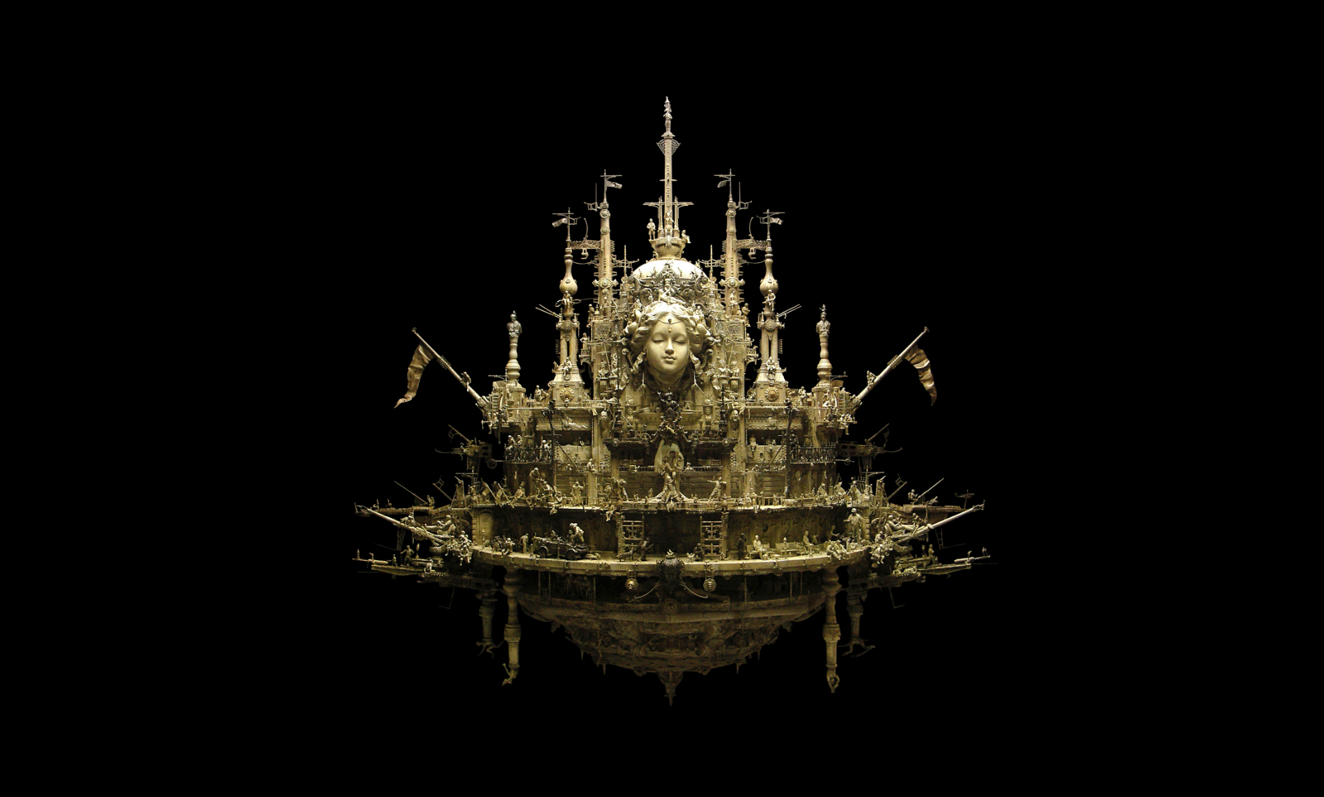 Sculpture by Kris Kuksi