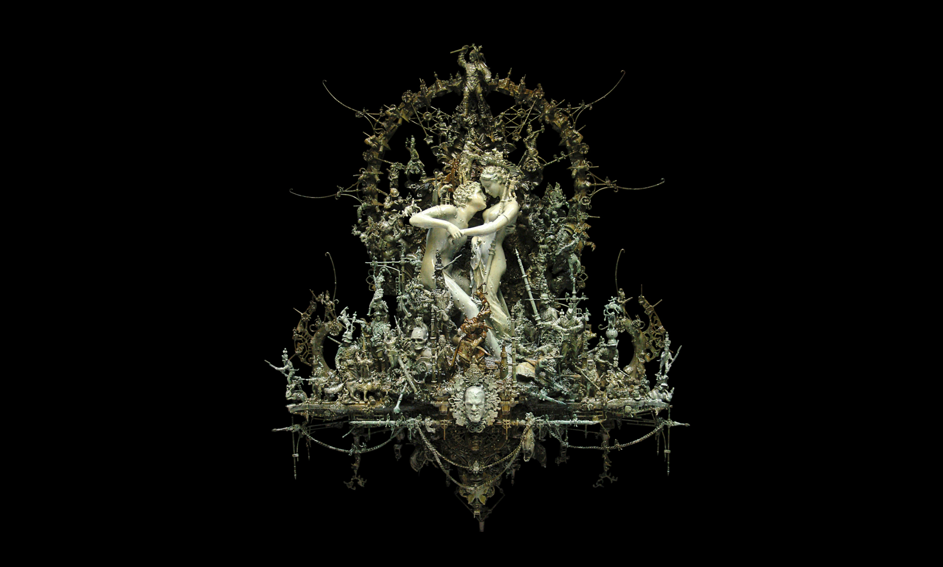 Sculpture by Kris Kuksi