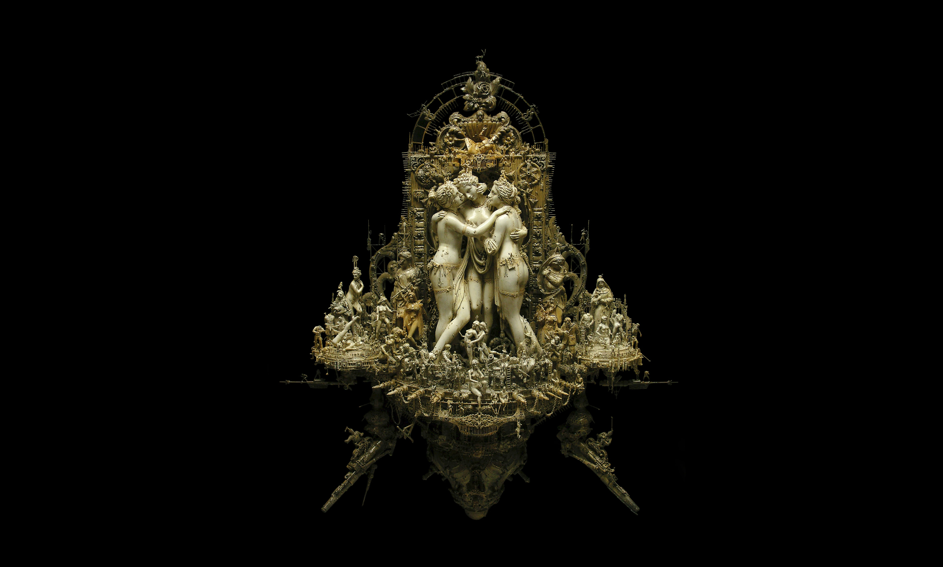 Sculpture by Kris Kuksi