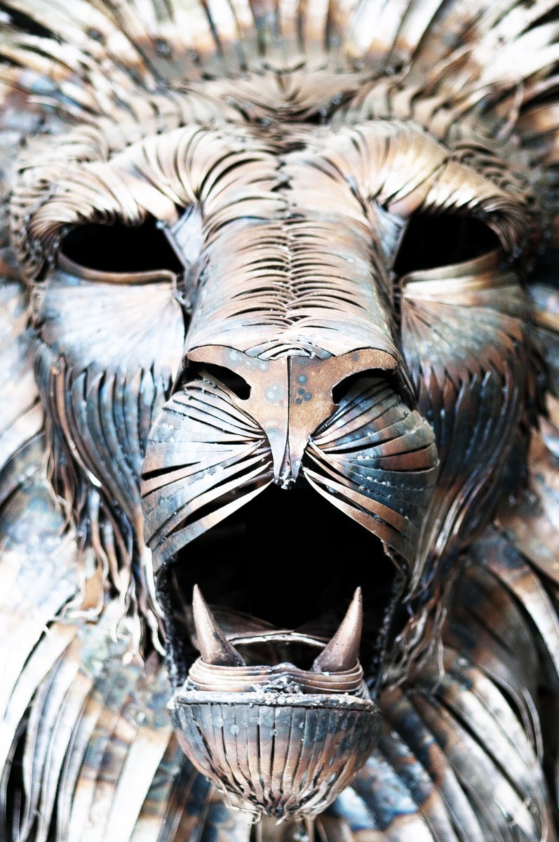 Aslan Sculpture by Selçuk Yılmaz