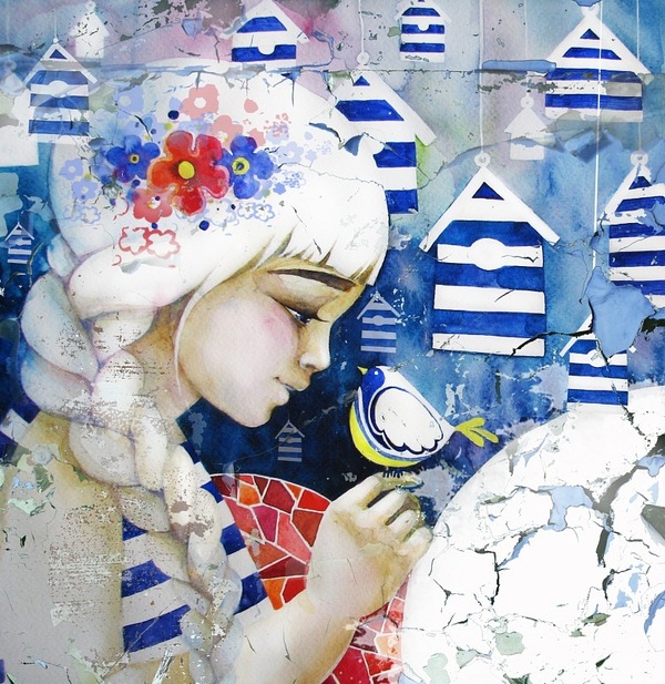 Wateercolor by Lesya Nedzelskaya
