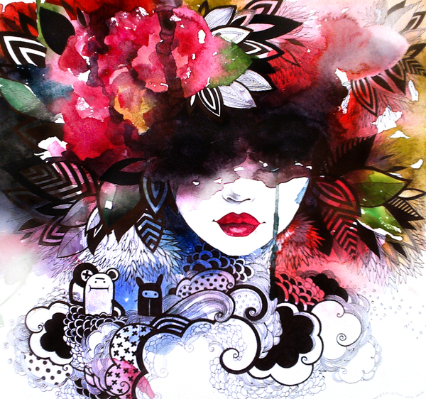 Wateercolor by Lesya Nedzelskaya