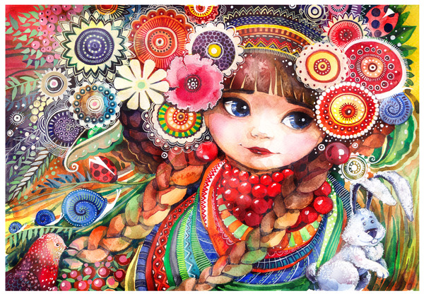 Wateercolor by Lesya Nedzelskaya