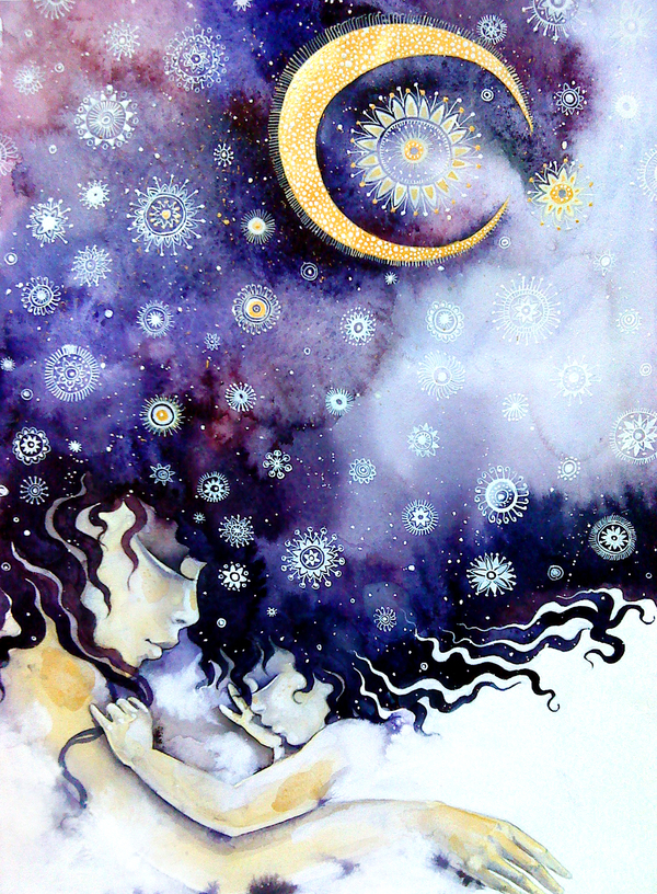 Wateercolor by Lesya Nedzelskaya