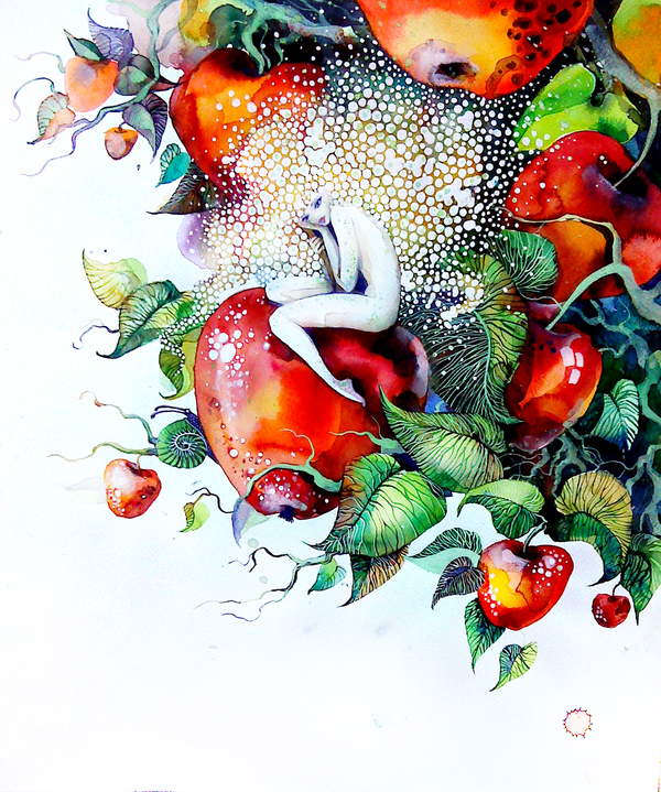 Wateercolor by Lesya Nedzelskaya